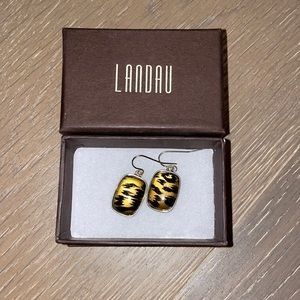Landau Animal Print Amber Earrings